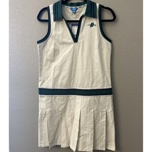 NWT Prince Sports Womens Collared Pickleball Pleated Athletic Sports Dress Small